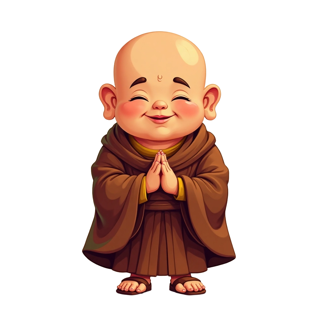 Welcoming Monk